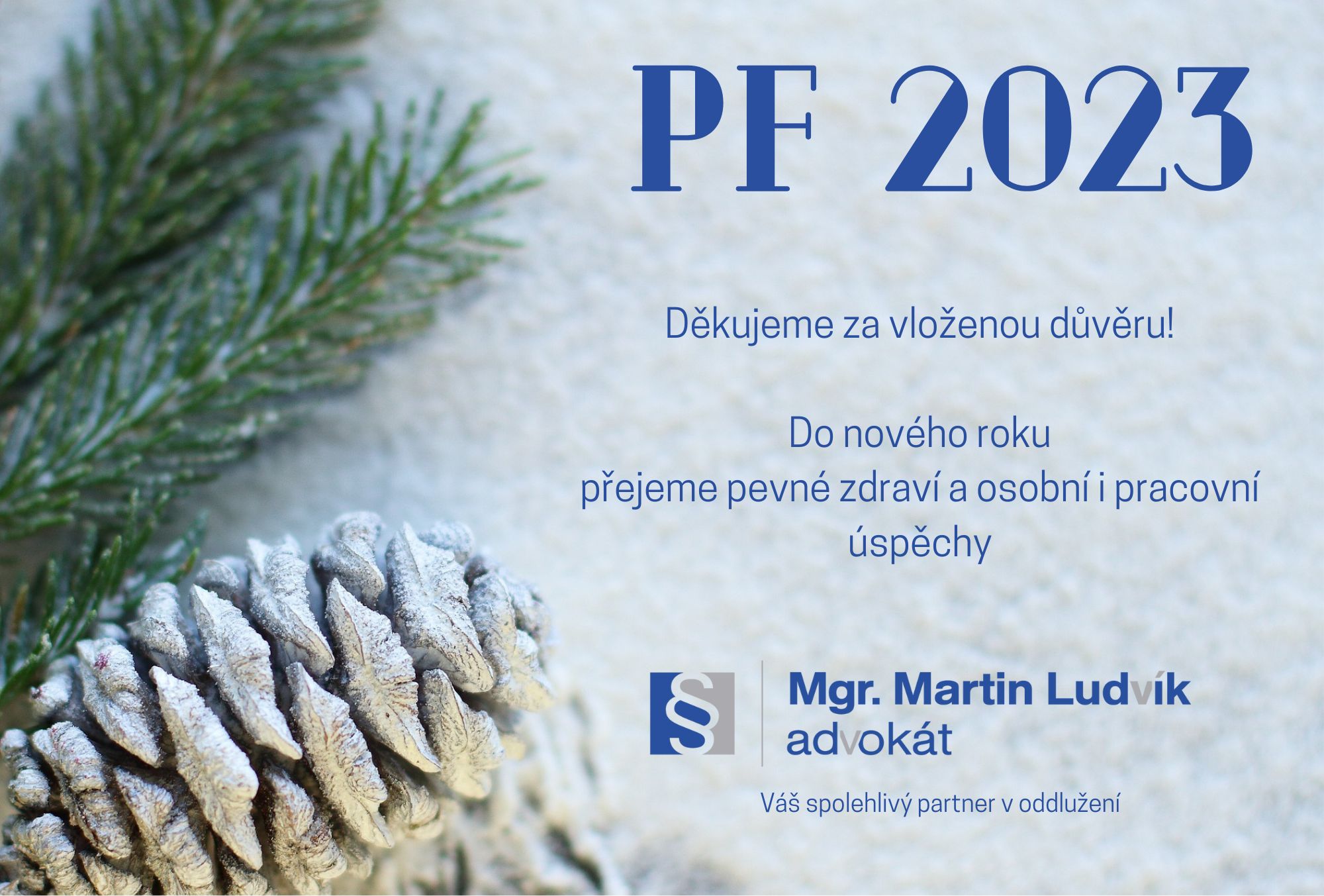 PF 2023 AK Mgr. Martin Ludvík