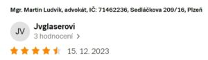 abivia.cz recenze pobočky advokátní kanceláře Martina Ludvíka