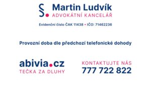 Pomoc v exekuci a zadlužení nabízí advokátní kancelář Martina Ludvíka v Třebíči