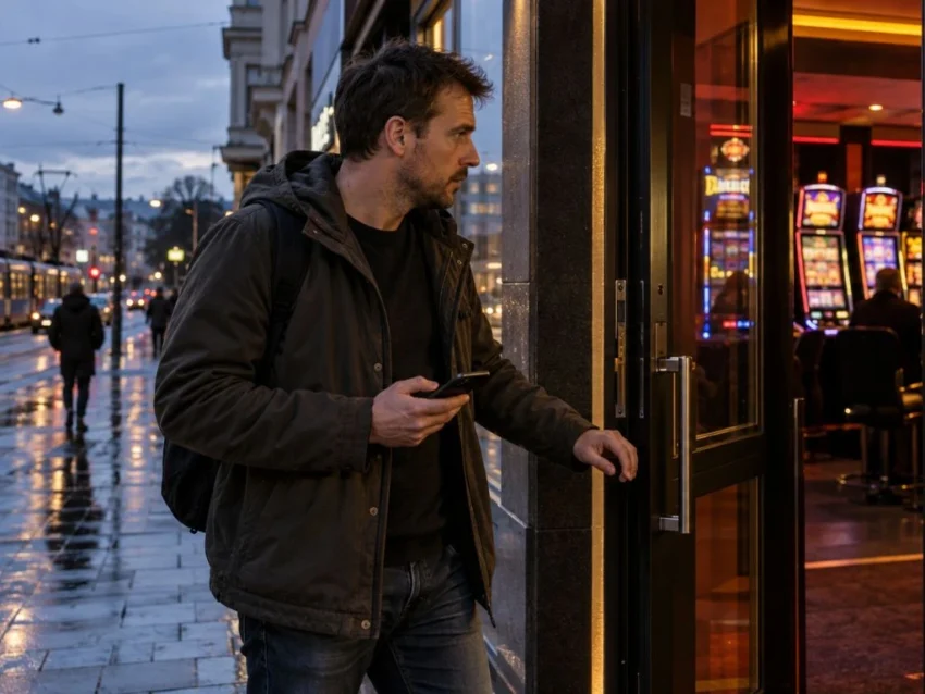 Závislost na dluzích zná i muž u dveří casina – gambling dlužník poznal na vlastní kůže – exekuční případ
